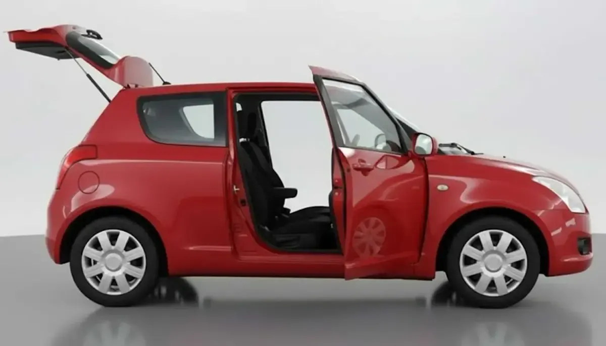 Used Suzuki Swift SZ3 92 HP (67 kW) 2010 Red Hatchback
