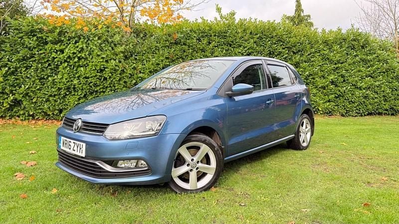 Used VW Polo SEL 110 HP (80 kW) 2016 Blue Hatchback
