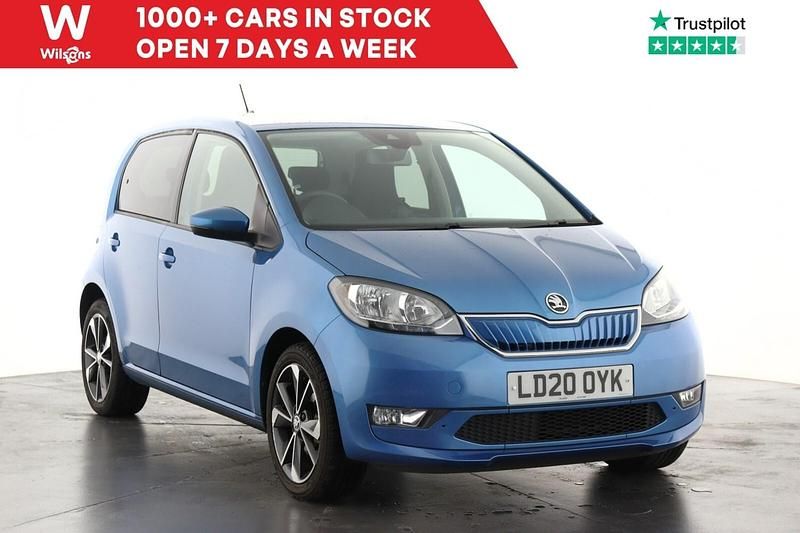 Blue Used 2020 Skoda Citigo-e IV SE L Hatchback | £8,649 - Image 1/4