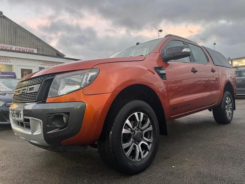 Usado Ford Ranger Wildtrack 2015 Laranja Pickup