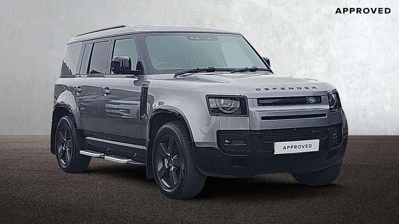 Grey Used 2023 Land Rover Defender HSE Dynamic SUV | £58,724 (Expensive) - Image 1/4