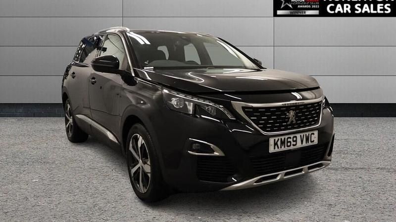 Used Peugeot 5008 GT-line 130 HP (95 kW) 2019 Black SUV