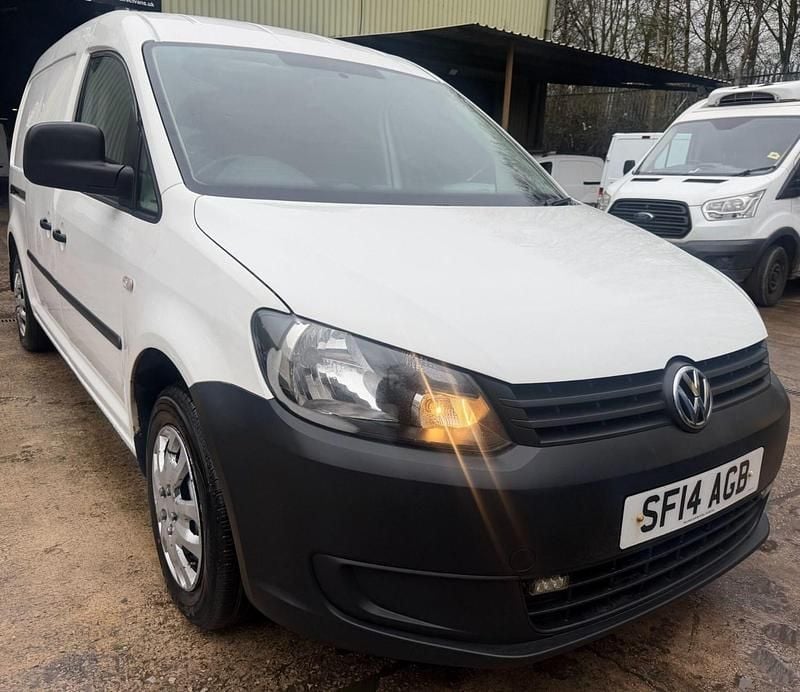 Used VW Caddy Startline 102 HP (75 kW) 2014 Blue MPV