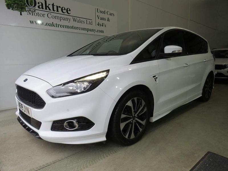 White Used 2019 Ford S-MAX ST-Line MPV | £18,495 (Good price) - Image 1/4