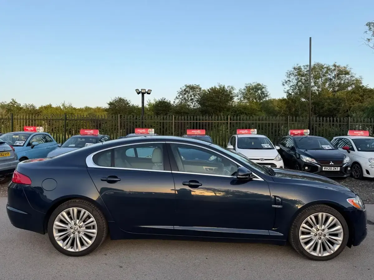 Used Jaguar XF Premium Luxury 2011 Blue Sedan