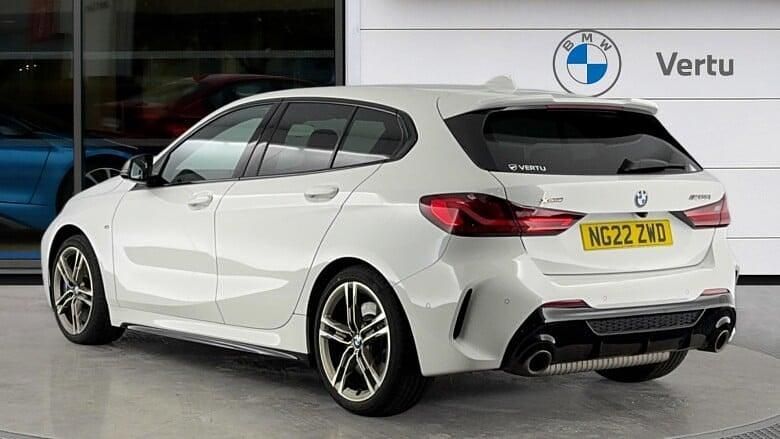 Used BMW M135 Comfort Edition 306 HP (225 kW) 2022 White Hatchback