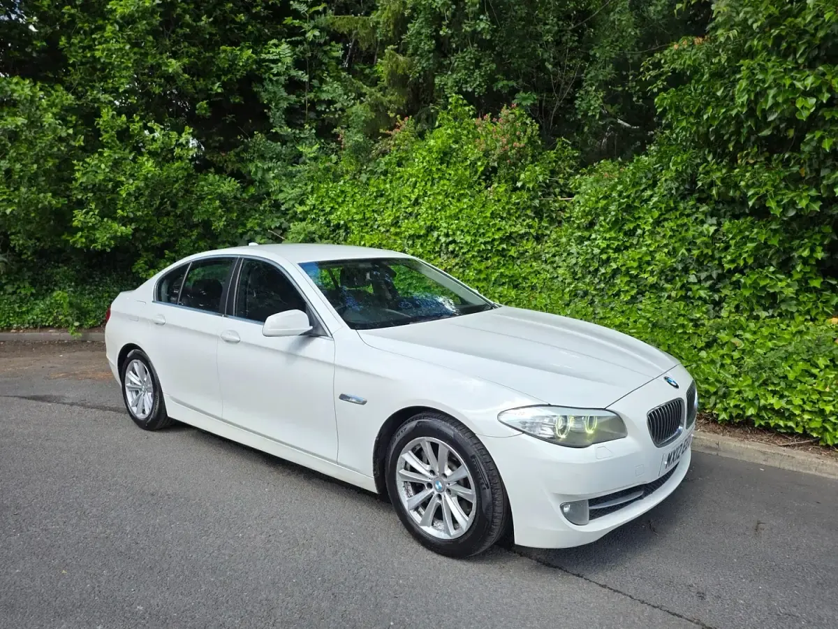 Used BMW 530 258 HP (189 kW) 2012 White Sedan