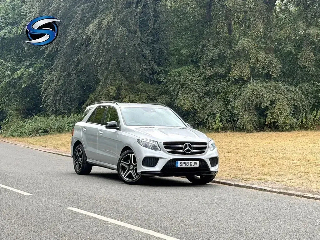 Used Mercedes GLE250 AMG line 201 HP (147 kW) 2018 Silver SUV