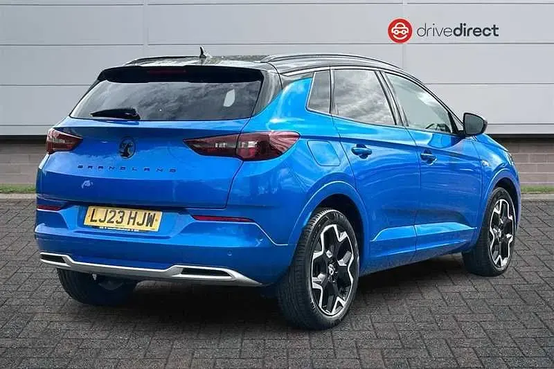 Used Vauxhall Grandland X Ultimate 130 HP (95 kW) 2023 Blue SUV