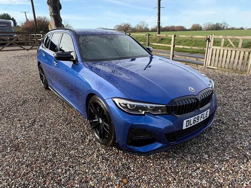 Blue Used 2019 BMW 330 M Sport Estate | £22,995 (A bit pricey) - Image 1/4