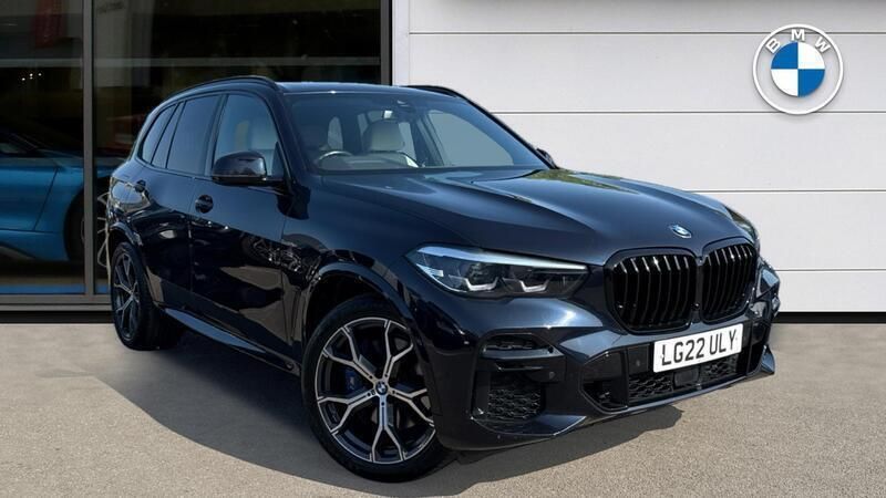Black Used 2022 BMW X5 M Sport SUV | £44,306 (Good price) - Image 1/4