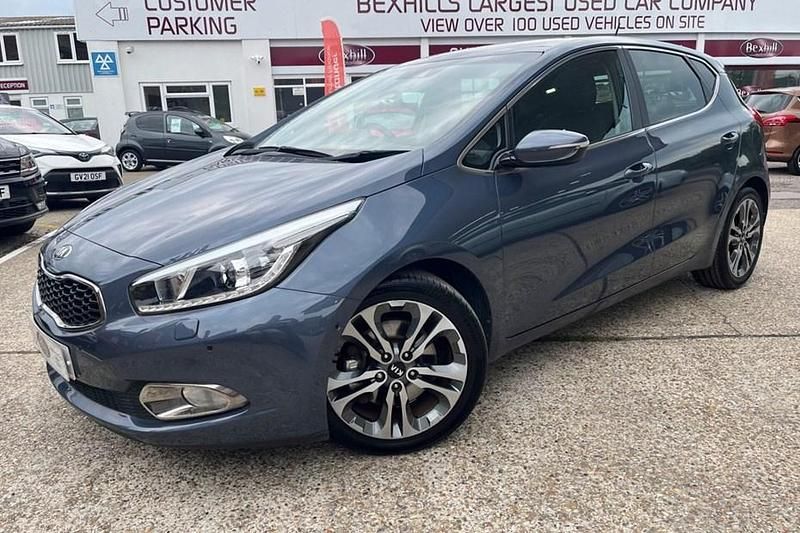 Used Kia Ceed 2015 Blue Hatchback