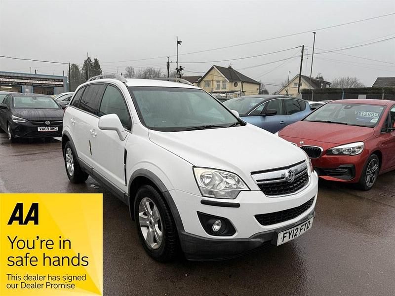 White Used 2012 Vauxhall Antara SUV | £2,295 (Good price) - Image 1/4