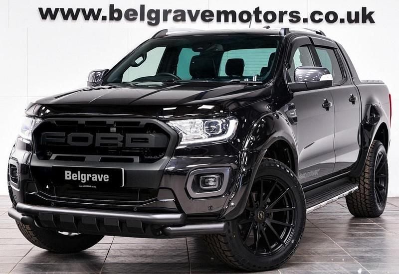 Black Used 2023 Ford Ranger Wildtrack Pickup | £27,980 (Super price) - Image 1/3