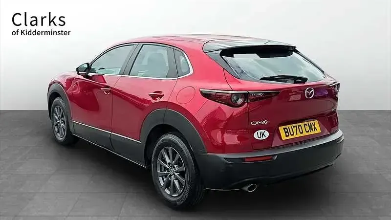 Usado Mazda CX-30 122 HP (89 kW) 2020 Vermelho SUV