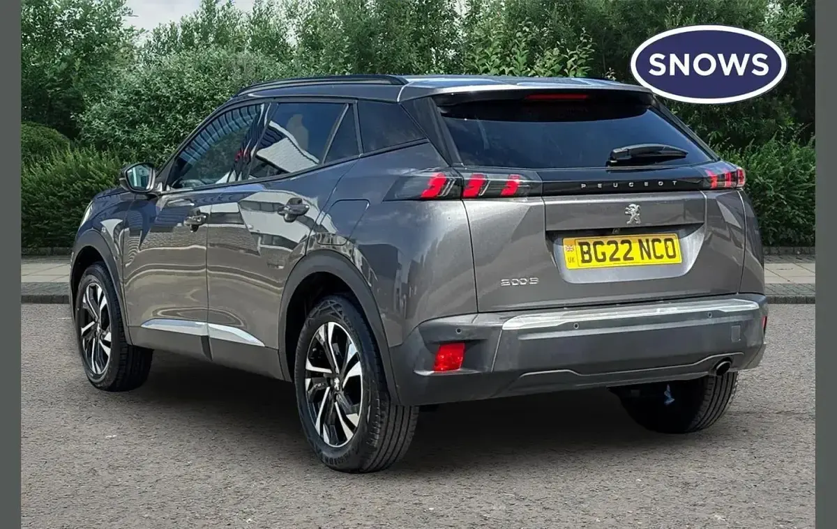 Used Peugeot 2008 Allure Premium 99 HP (72 kW) 2022 Nimbus grey SUV