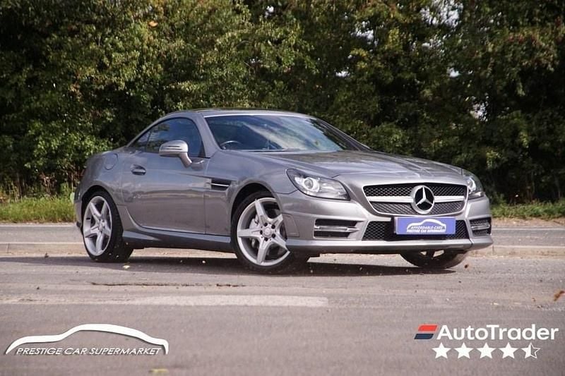 Silver Used 2014 Mercedes SLK250 AMG Cabriolet | £8,799 (Fair price) - Image 1/4