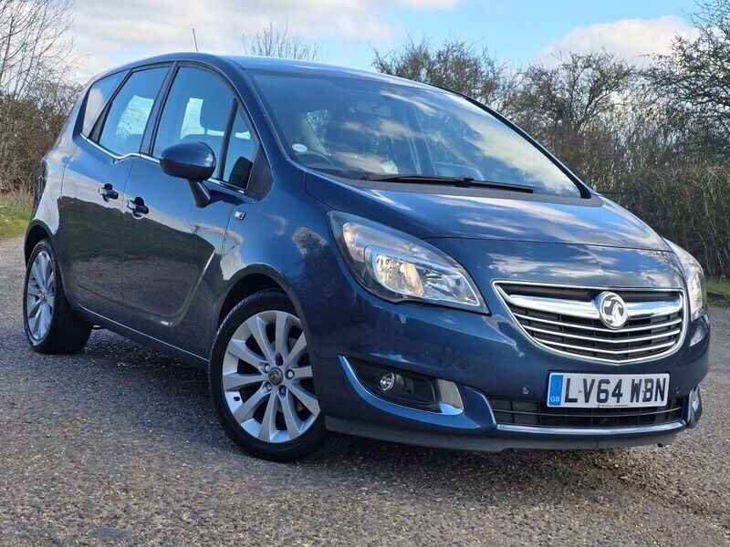 Blue Used 2014 Vauxhall Meriva MPV | £5,950 (Fair price) - Image 1/4