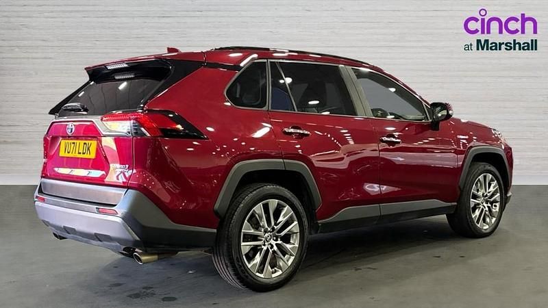 Used Toyota RAV4 Hybrid 222 HP (163 kW) 2021 Red SUV