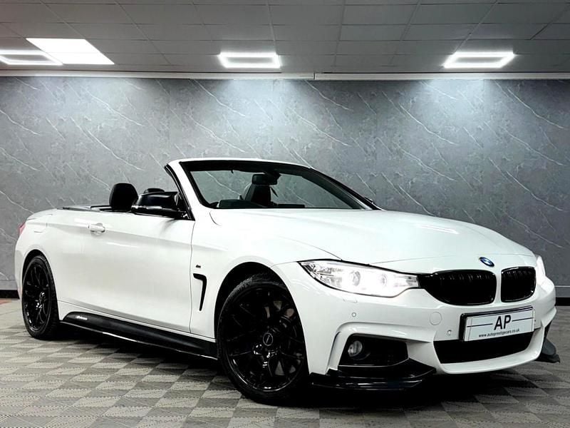 White Used 2015 BMW 435 M Sport Cabriolet | £14,990 (Fair price) - Image 1/4