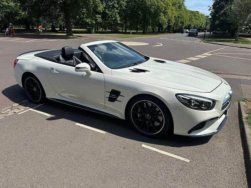 White Used 2019 Mercedes SL63 AMG Cabriolet | £58,575 - Image 1/4