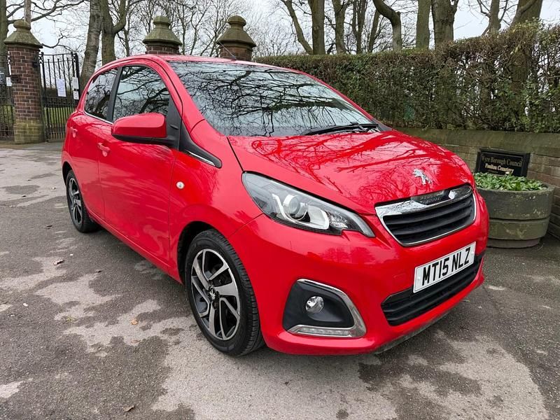 Used Peugeot 108 Allure 2015 Red Hatchback