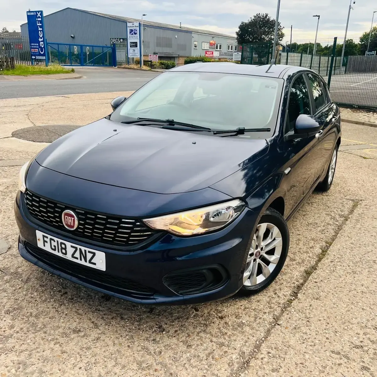 Used Fiat Tipo Easy 95 HP (69 kW) 2018 Blue Hatchback