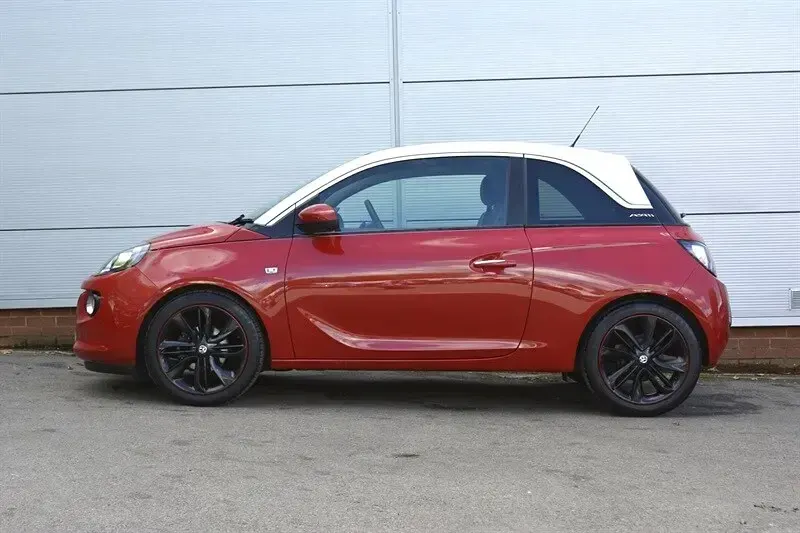 Used Vauxhall Adam Glam 70 HP (51 kW) 2013 Red Hatchback