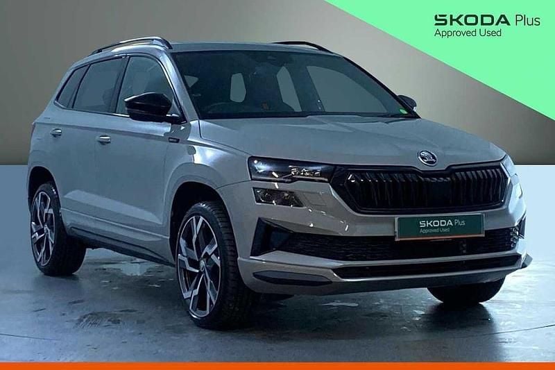 Used Skoda Karoq SportLine 147 HP (108 kW) 2024 Grey SUV