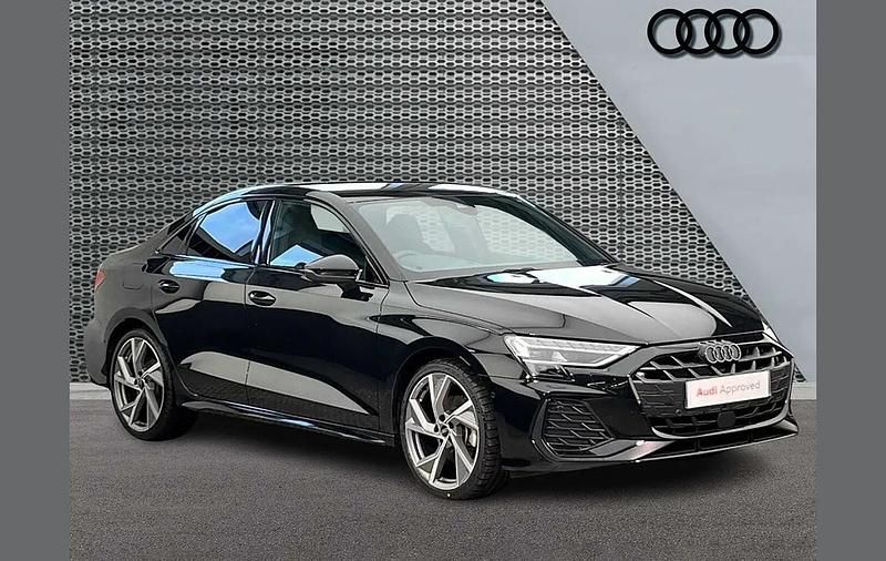 Used Audi A3 Black Edition 147 HP (108 kW) 2024 Black Sedan