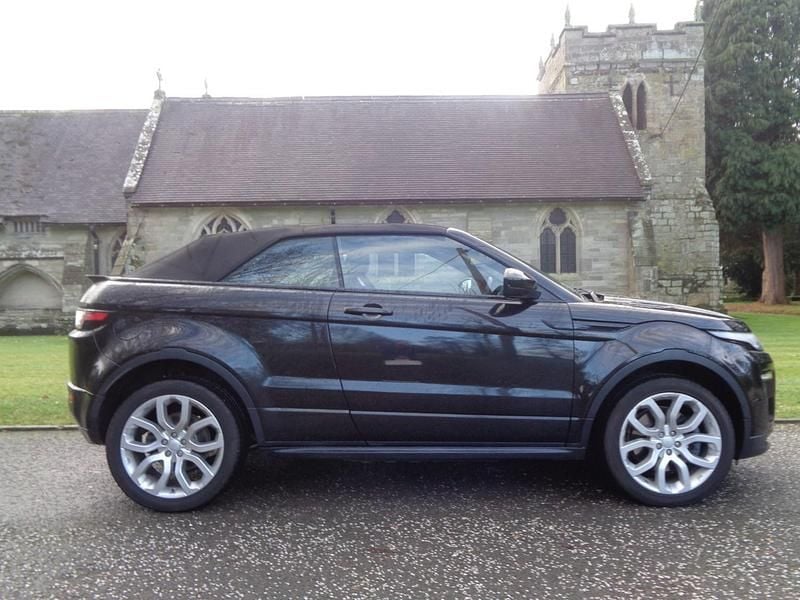 Used Land Rover Range Rover evoque HSE Dynamic 240 HP (176 kW) 2018 Black Cabriolet