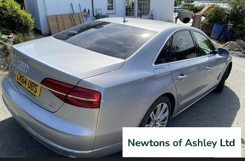 Silver Used 2014 Audi A8 Sport Sedan | £22,495 - Image 1/4