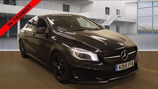 Black Used 2015 Mercedes CLA220 AMG Sedan | £13,794 (A bit pricey) - Image 1/1