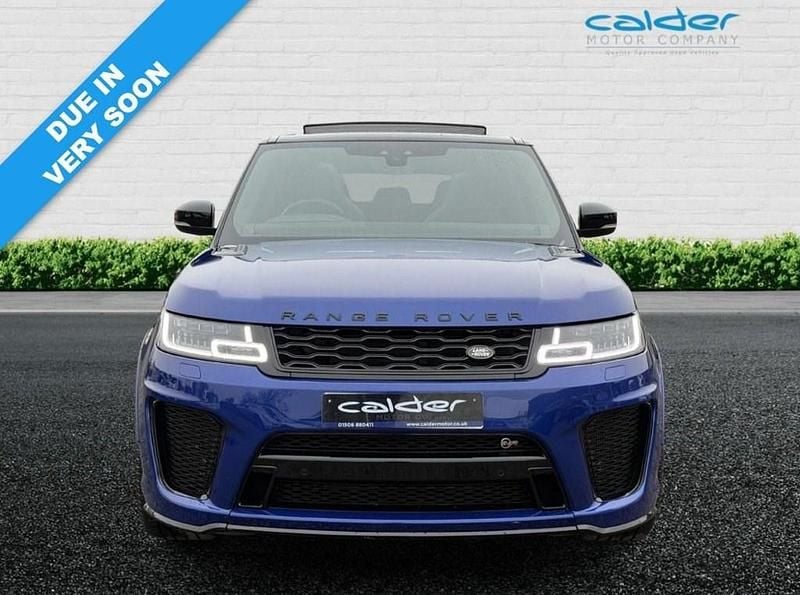 Blue Used 2021 Land Rover Range Rover Sport SVR SUV | £43,750 (Super price) - Image 1/4