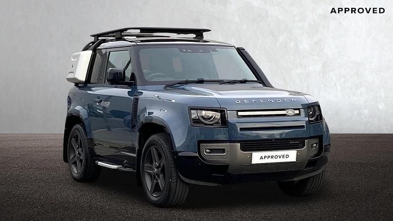 Blue Used 2022 Land Rover Defender SE Dynamic Estate | £50,879 (Super price) - Image 1/4