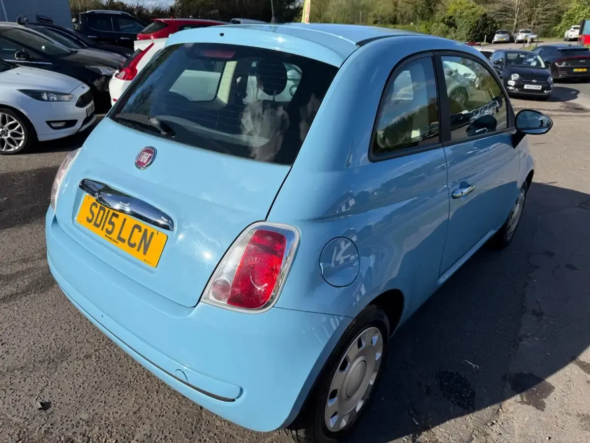 Usado Fiat 500 Pop 69 HP (50 kW) 2015 Azul Citadino