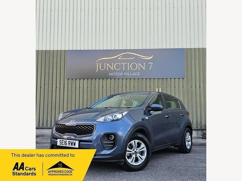 Blue Used 2016 Kia Sportage SUV | £4,995 (Fair price) - Image 1/4