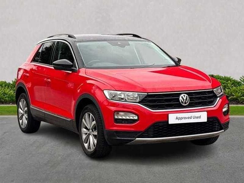 Red Used 2019 VW T-Roc Design SUV | £14,018 (Fair price) - Image 1/3