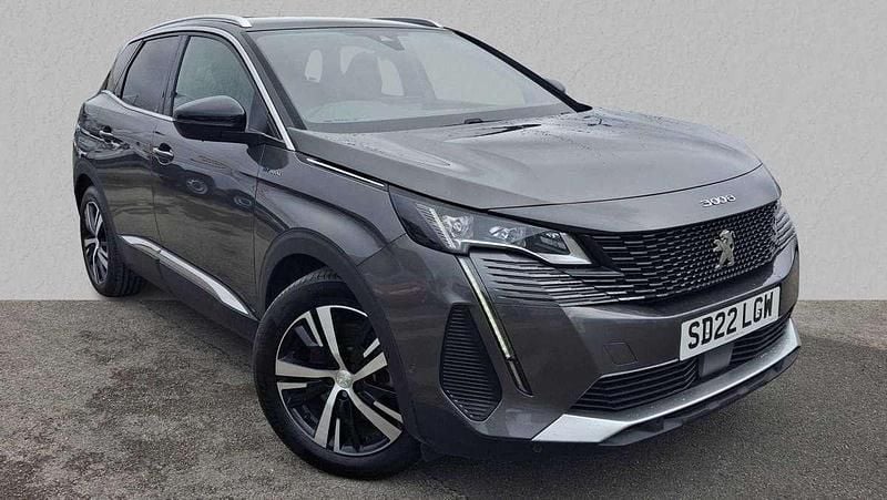 Grey Used 2022 Peugeot 3008 Premium SUV | £18,750 (Good price) - Image 1/4