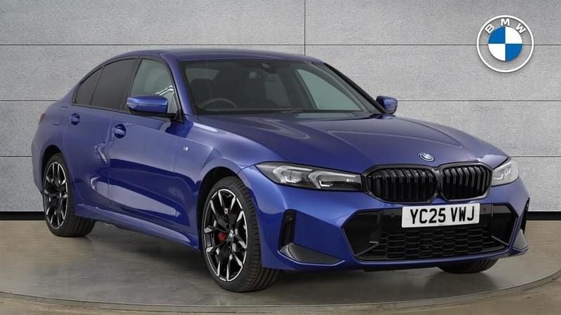 Blue Used 2025 BMW 330e M Sport Sedan | £41,500 (A bit pricey) - Image 1/4