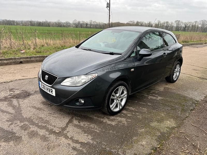 Used Seat Ibiza 85 HP (62 kW) 2011 Grey Hatchback