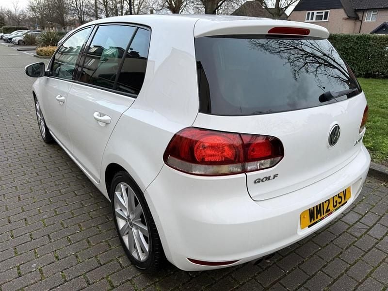 Used VW Golf VII GT 2012 White Hatchback