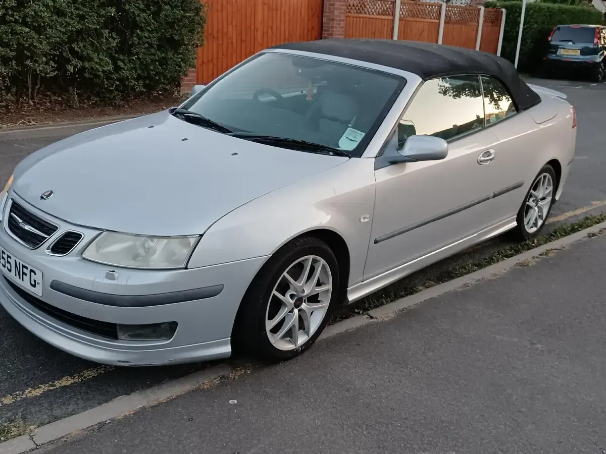 Used Saab 9-3 Aero 2005 Silver Cabriolet