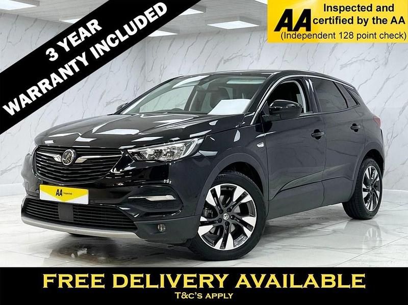 Black Used 2020 Vauxhall Grandland X SRi SUV | £12,495 (Fair price) - Image 1/2