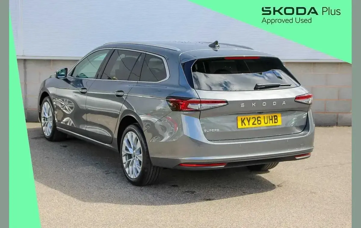 New Skoda Superb SE L 150 HP (110 kW) 2026 Grey Estate