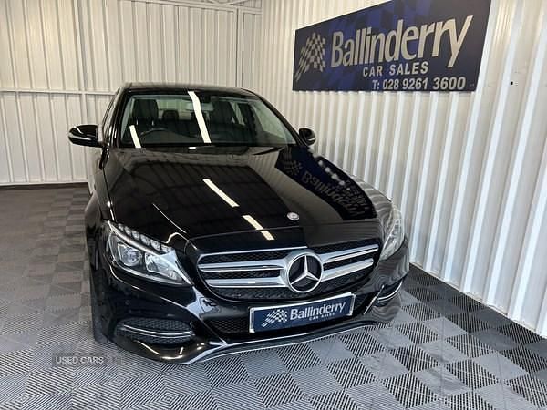 Used Mercedes C250 2014 Black Sedan