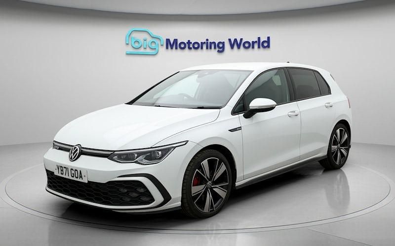 Used VW Golf VIII GTD 200 HP (147 kW) 2022 White Hatchback