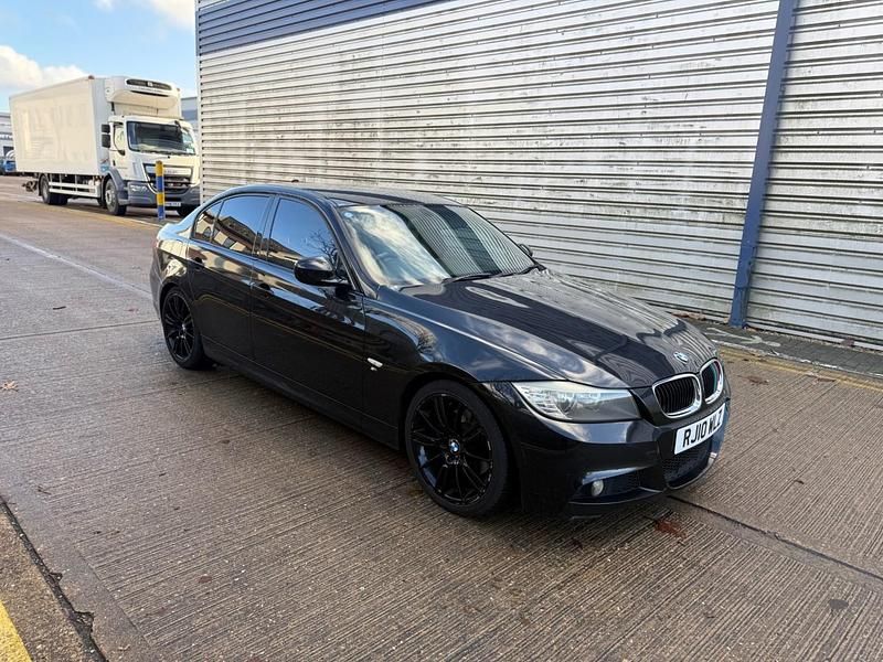 Black Used 2010 BMW 320 M Sport Sedan | £3,495 (Fair price) - Image 1/4