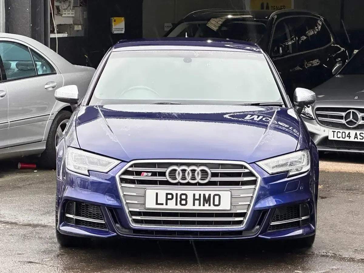 Usado Audi S3 Sportback Advanced 2018 Azul Citadino