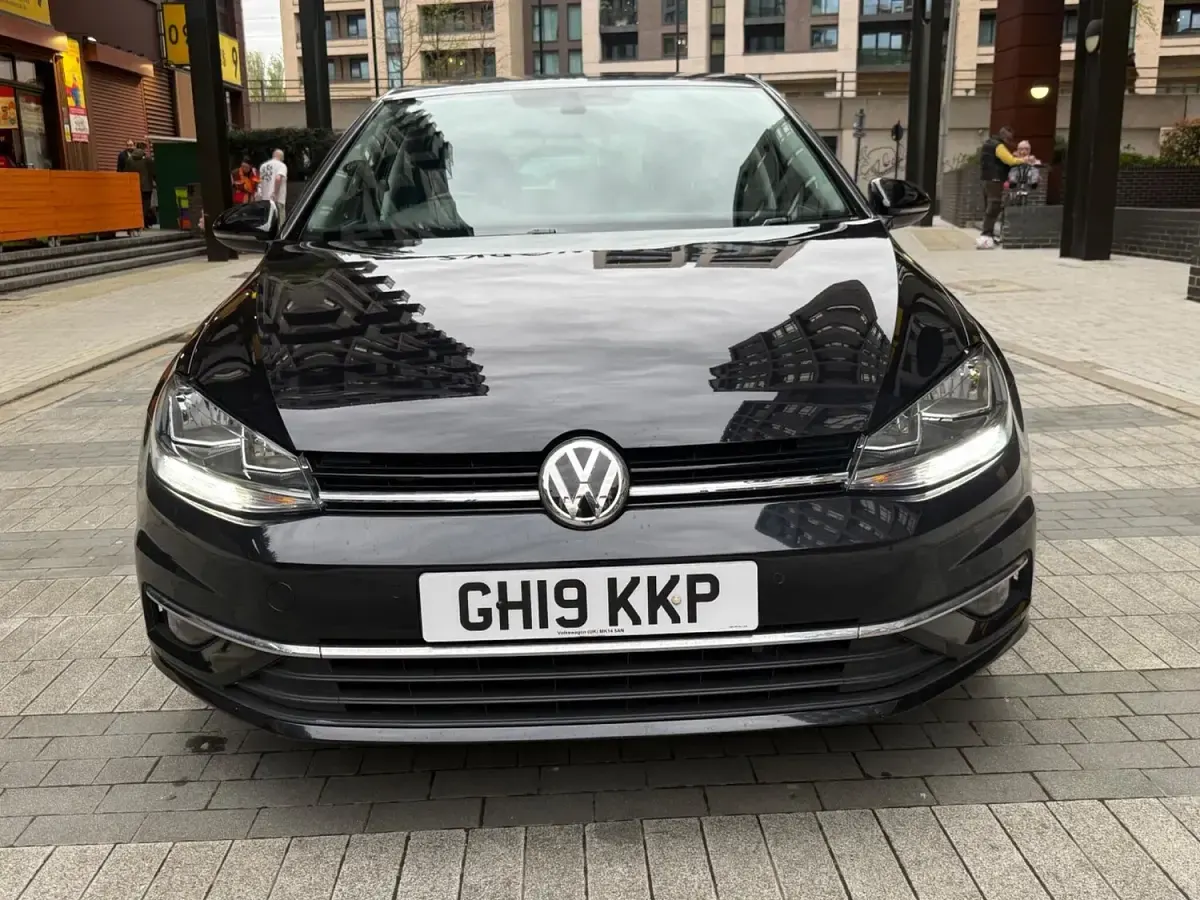 Used VW Golf VII Match 115 HP (84 kW) 2019 Black Hatchback